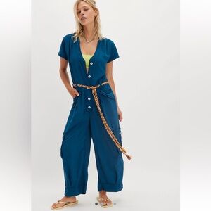 NWT Free People Hit the Coast Coveralls